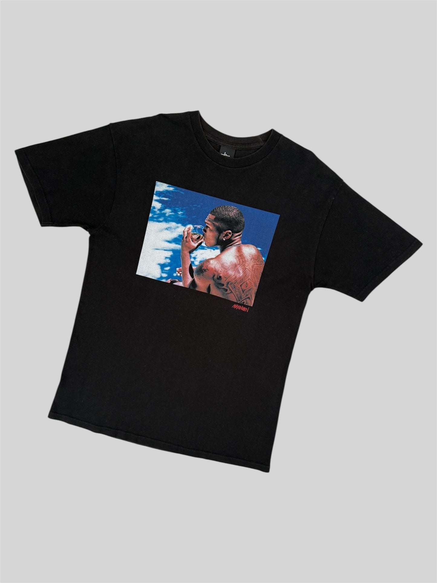 Modern Stussy x Jonathan Mannion x Lafayette Collaboration T Shirt Black Medium