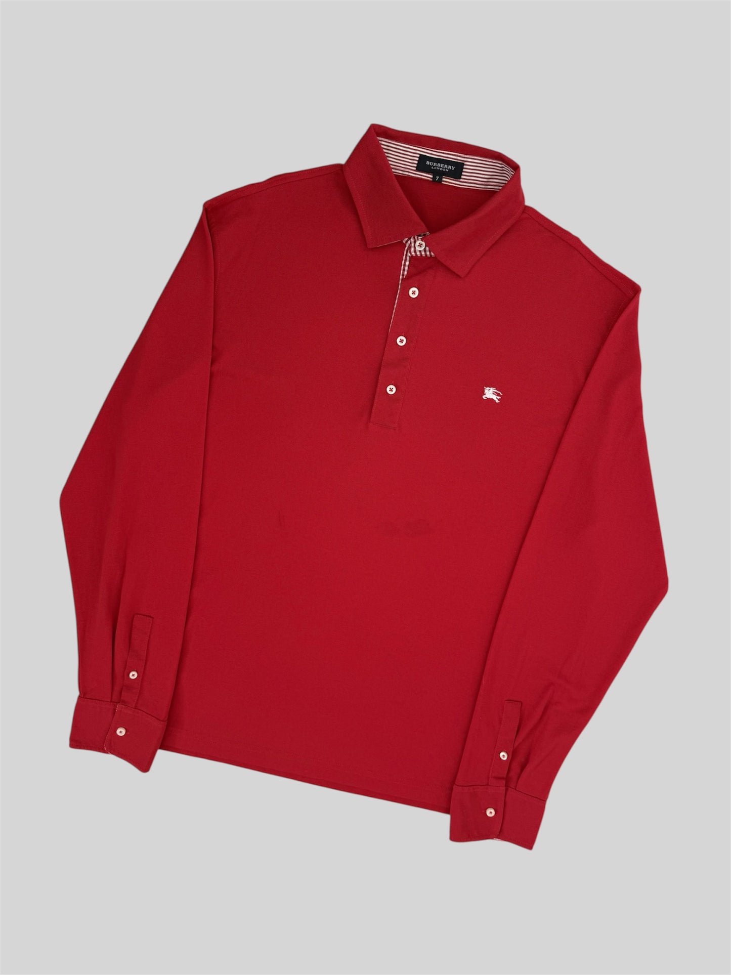 Authentic 2000s Vintage Burberry Button Up Long Sleeve Smart Shirt Large Medium