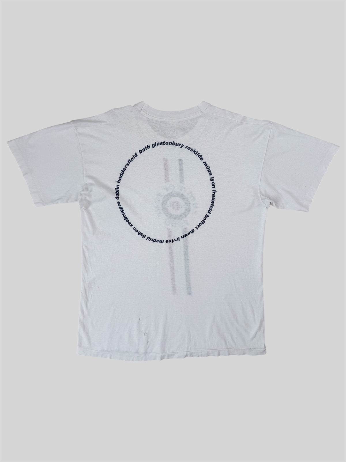 Vintage Oasis Summer Tour 1995 Single Stitch T Shirt White Large