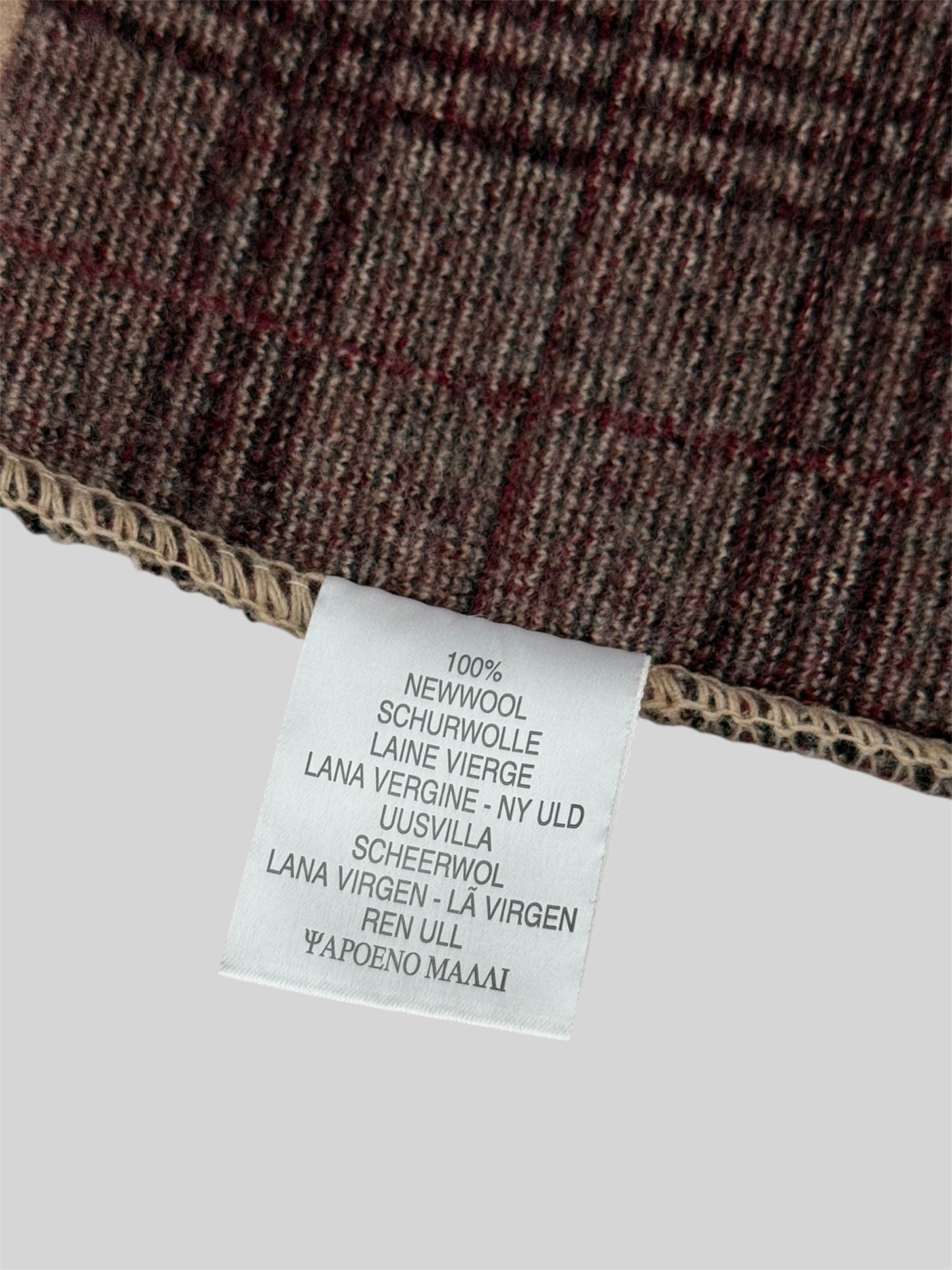 Vintage Burberry 90s Nova Check Knitted Vest Jumper Beige Medium Made In Italy